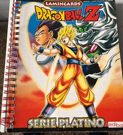 Album figurine dragonballz serie platino