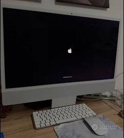 IMAC 24” M3 COLOR ARGENTO COMPRESO DI TASTIERA