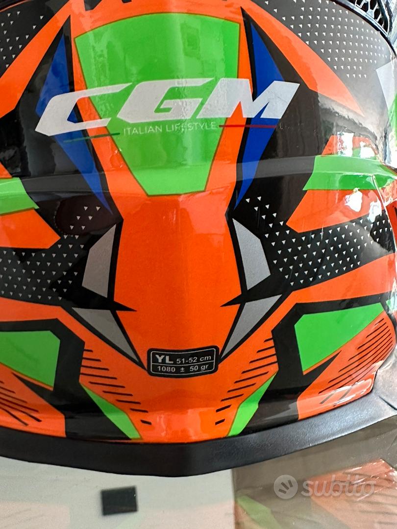 Casco moto bambino CGM + mascherina moto - Annunci Laspezia