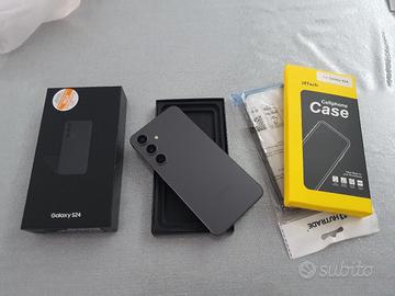 Samsung Galaxy S24 nero 256 garanzia Dicembre 