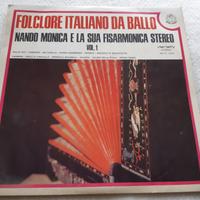 LP 33 Collana musiche da ballo N. Monica