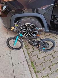Bicicletta da bambino taglia 16