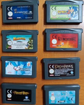 Giochi per Game Boy Advance e Nintendo 3DS