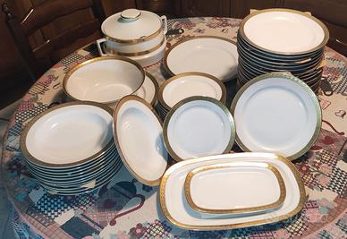Servizio Piatti Vintage Oro