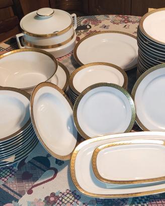 Servizio Piatti Vintage Oro