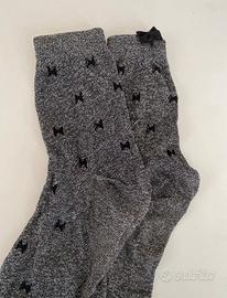 Calzini donna con fiocco