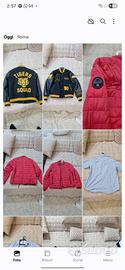 stock vestiti varie marche