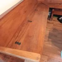 cassapanca in legno 