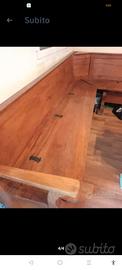 cassapanca in legno 