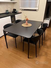 Tavolo allungabile Sovet nero