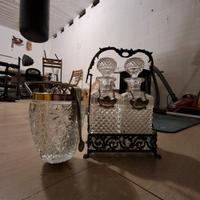 Bottiglie porta liquori e porta ghiaccio 