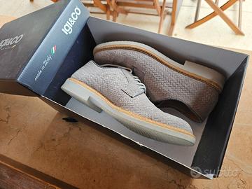 Scarpe uomo eleganti 42 igi&co scamosciate 