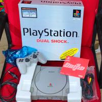 Playstation scph-7502 PAL con due giochi