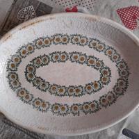 Piatto ovale da portata marchiato