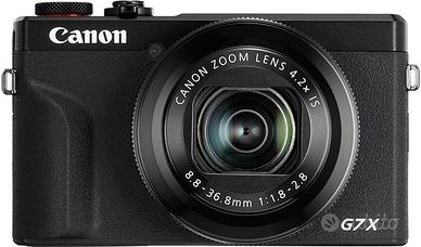 Canon PowerShot G7X Mark III (BLACK) Nuovo