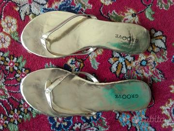 Sandali Color Oro GROOVE