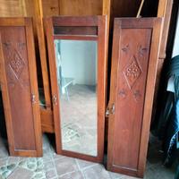 armadio legno massello