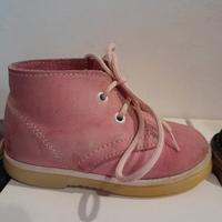 SCARPE POLACCHINE/CLARKS NUMERO 21 ROSA DA BAMBINA