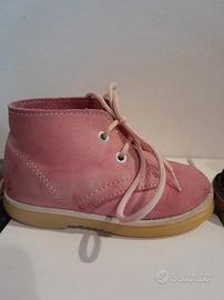 SCARPE POLACCHINE/CLARKS NUMERO 21 ROSA DA BAMBINA