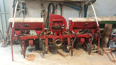 Seminatrice pneumatica 4 file mais/girasole