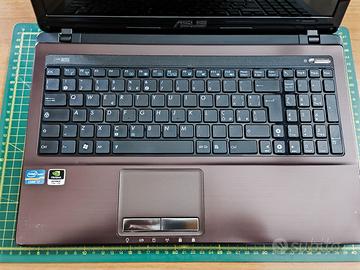 Laptop Asus X53S guasto