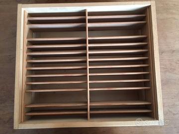 Porta CD in Legno 30 Posti