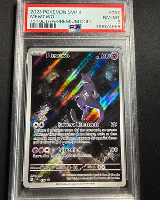 Mewtwo 151 PSA 8