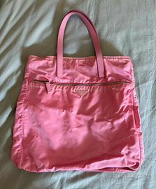Borsa Prada rosa acceso