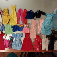 Barbie vintage blocco vestiti Ferrari camper