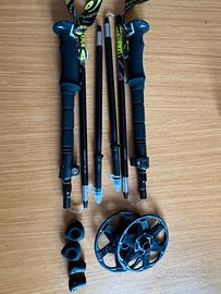 Bastoncini gabel trekking sci