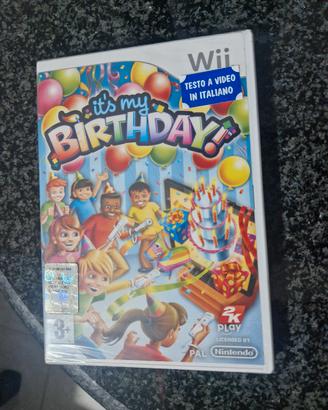 IT'S MY BIRTHDAY Wii (NUOVO)