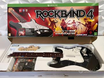 Rock Band Xbox One NUOVO con Chitarra gioco fender