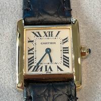 Orologio Cartier Tank Française in oro 18 kt