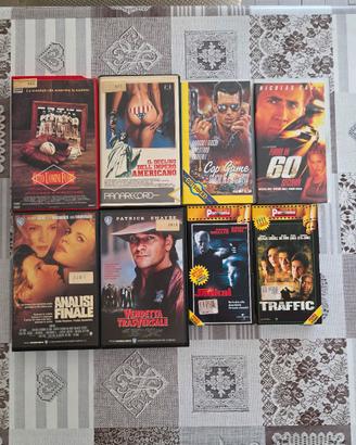 Lotti misti di cassette VHS