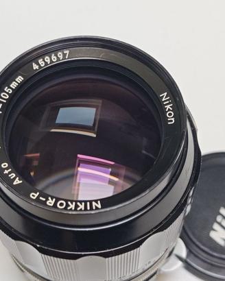 Nikon Nikkor-P Auto 105mm f2.5 Obiettivo Ritratto