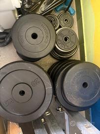 Pacco pesi palestra 246kg