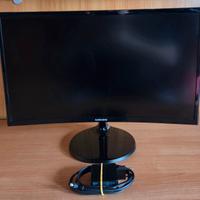 Monitor Curvo Samsung 24" Full HD  72Hz  Free Sync