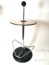 Tavolino portariviste vintage anni '80 plexiglass