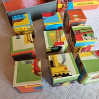 Puzzle a cubotti 6 in 1
