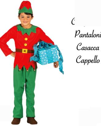 Costume Elfo, aiutante di Babbo Natale o Folletto