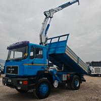MAN 19.372 4x4 Ribaltabile con Gru Cormach