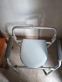 Sedia alza water per disabili o per doccia