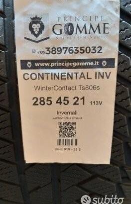 2 gomme 285 45 21 CONTINENTAL A910