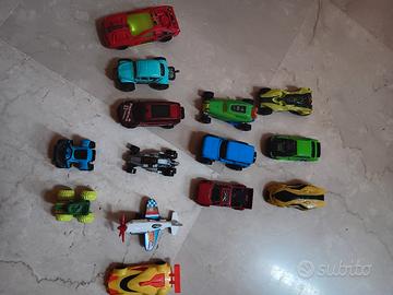 14 macchine Mattel/Hotwheels