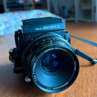 Zenza Bronica ETRS + Zenzanon 75mm f/2.8