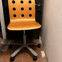 2 set per Sedia da scrivania girevole ikea jules