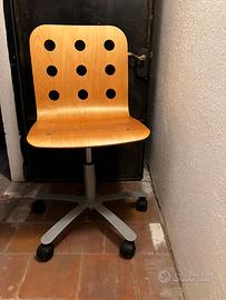 2 set per Sedia da scrivania girevole ikea jules