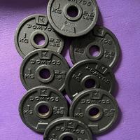 Dischi bodybuilding in ghisa 1 kg