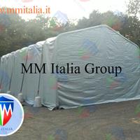 Tunnel Agricolo MM 8,0 x 12,0 x 4,0 mt. pvc 650 Mq