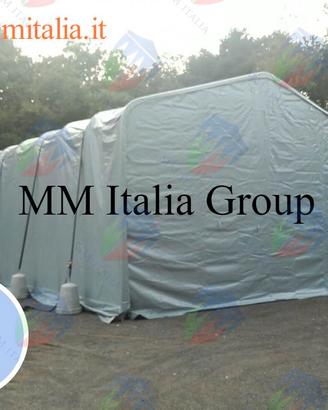 Tunnel Agricolo MM 8,0 x 12,0 x 4,0 mt. pvc 650 Mq